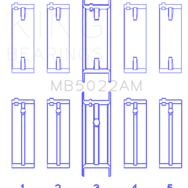 King Engine Bearings MB5022AM0.25