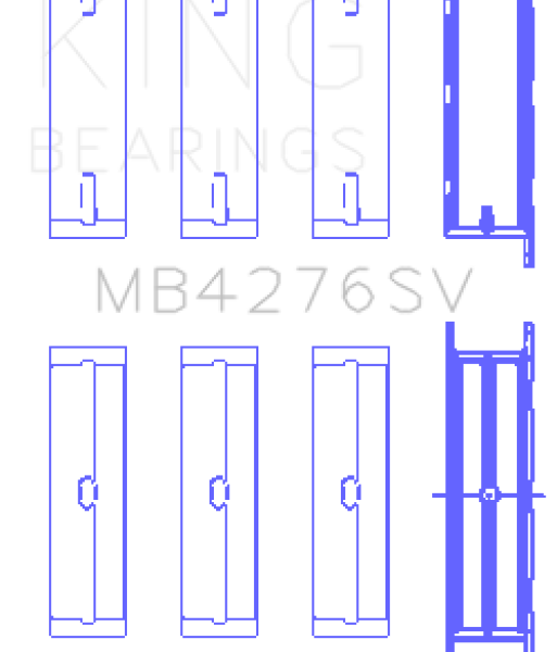 King Engine Bearings MB4276SV