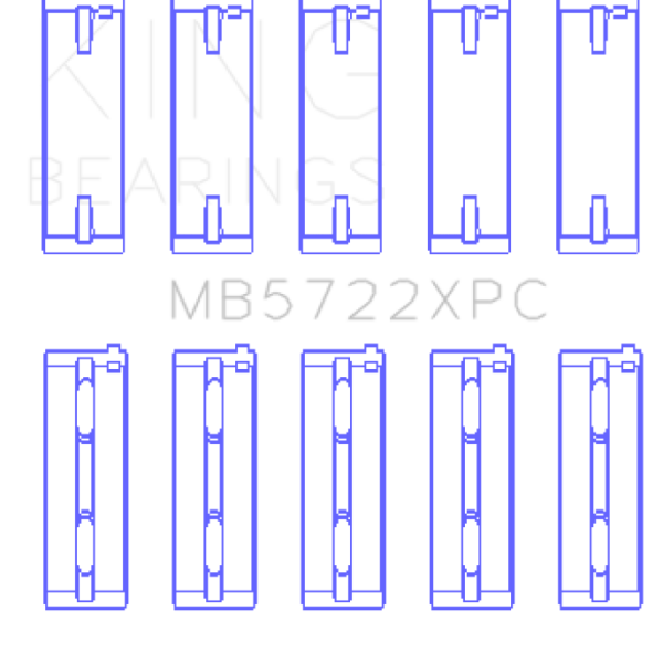 King Engine Bearings MB5722XPC