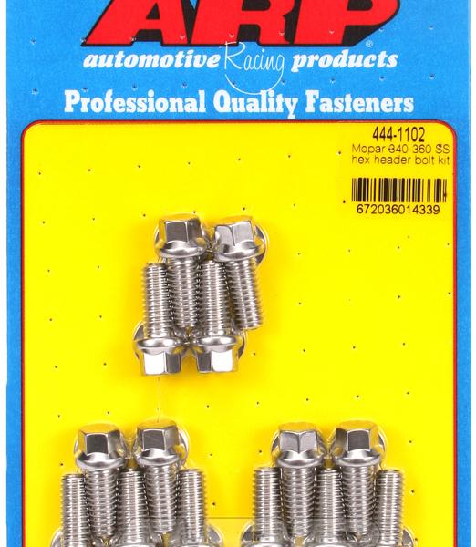 ARP Header Bolt Kits ARP 444-1102