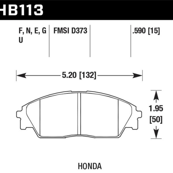 Hawk Performance HB113E.590