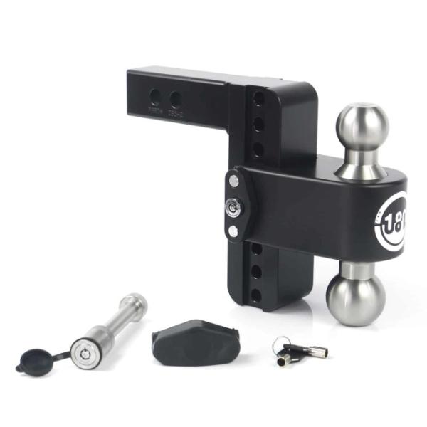WEI 180 Hitch - Black Cerakote Weigh Safe LTB6-2-KA-CER-BLA