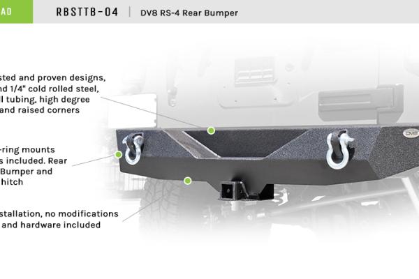 DV8 Offroad RBSTTB-04