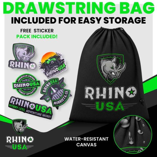 RSA Tie Down Kits Rhino USA RCHT-4PACK-BLU