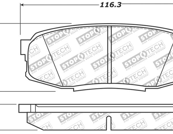 ST Sport Brake Pads Stoptech 309.13040