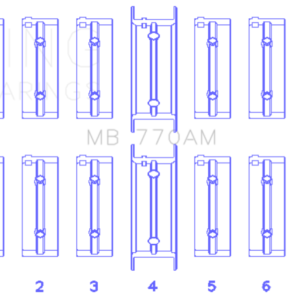 King Engine Bearings MB770AM