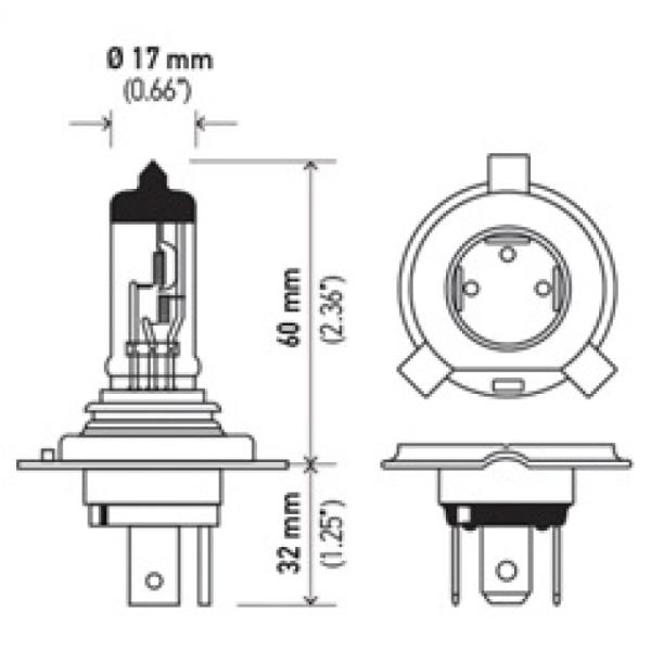 Hella 9003LL