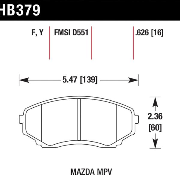 Hawk Performance HB379Y.626