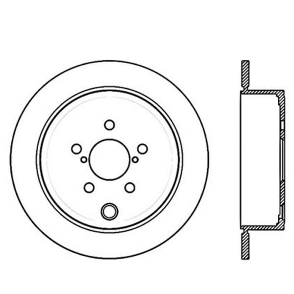 ST Slotted Sport Brake Rotors Stoptech 126.47029SR