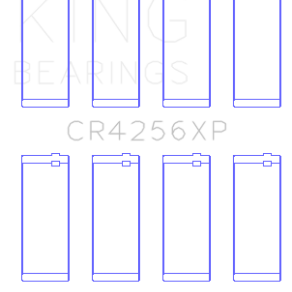 KING Performance Rod Bearings King Engine Bearings CR4256XP0.25