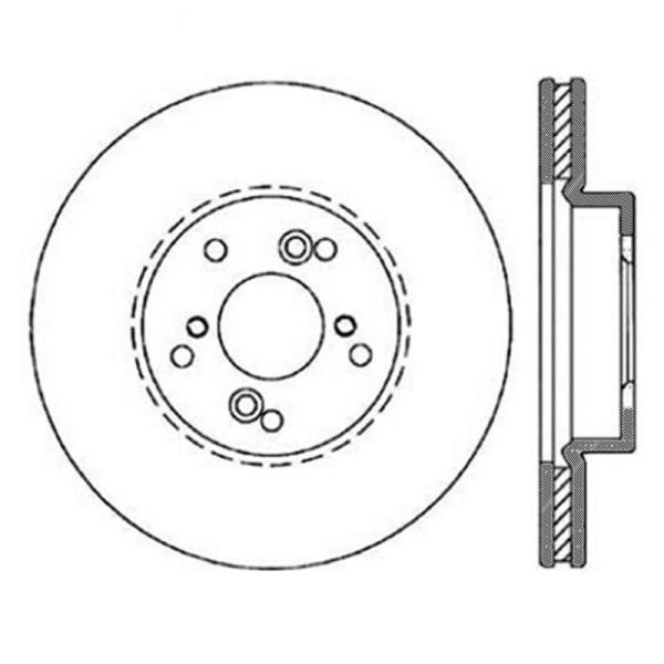 ST Slotted Sport Brake Rotors Stoptech 126.40046SR