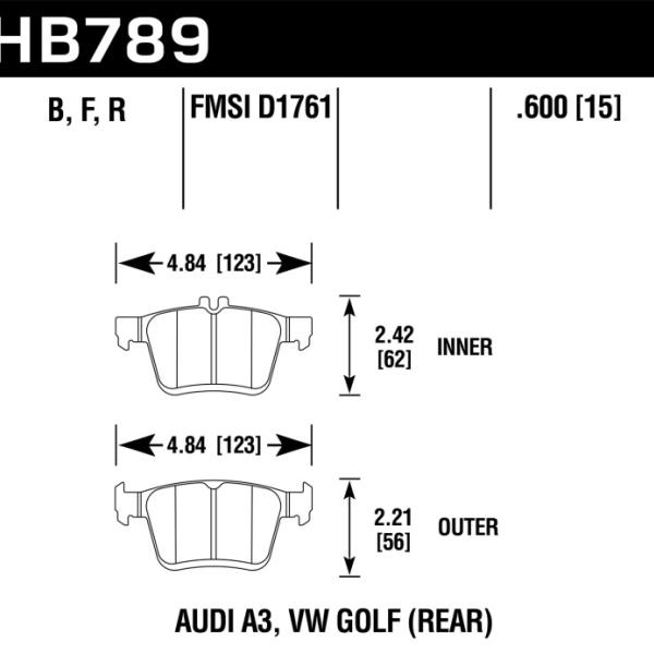 Hawk Performance HB789B.600