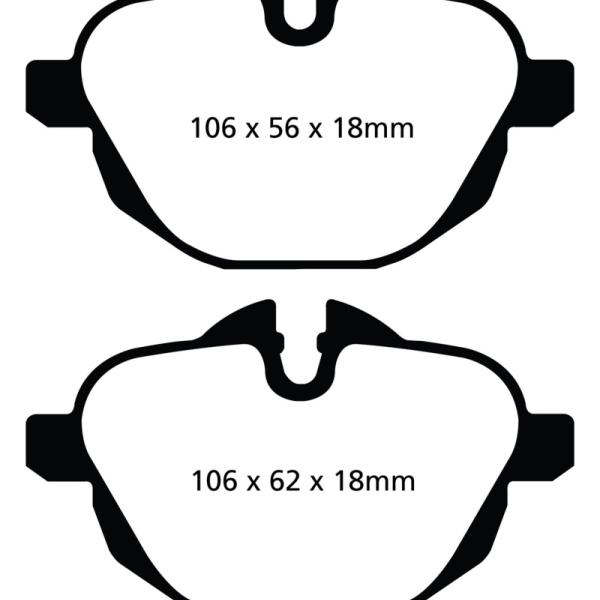 EBC Yellowstuff Brake Pad Sets EBC DP42047R