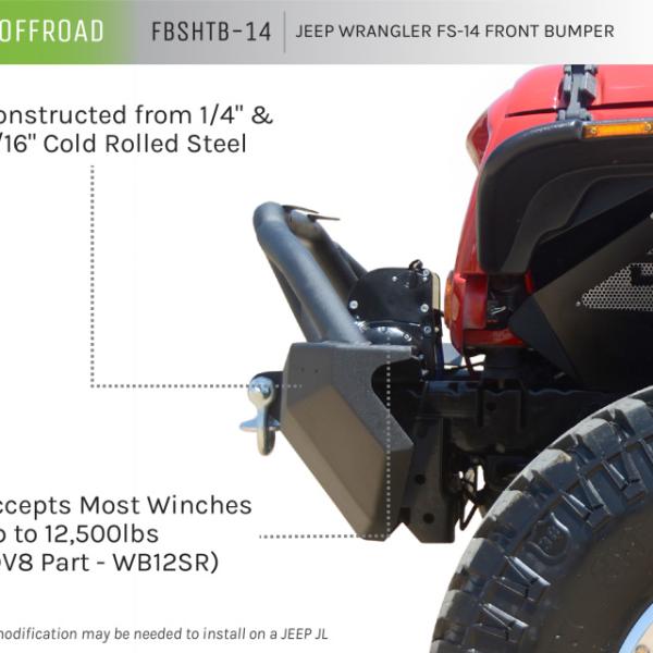 DV8 Offroad FBSHTB-14