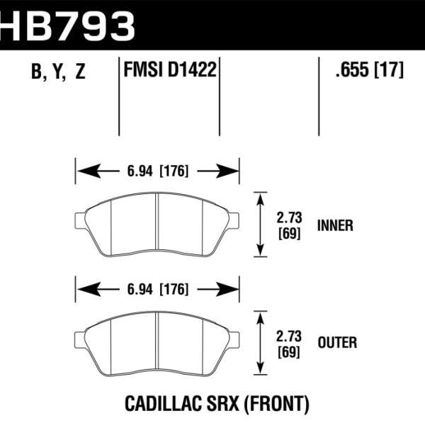 Hawk Performance HB793Z.655