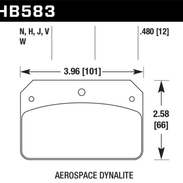 Hawk Performance HB583J.480