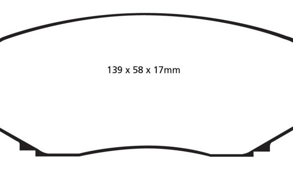 EBC Yellowstuff Brake Pad Sets EBC DP41794R