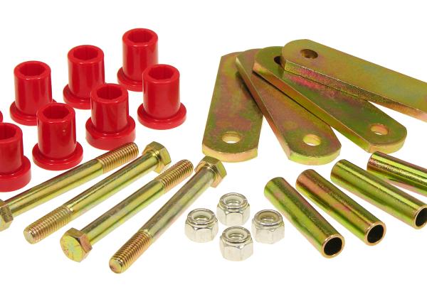 PRO Spring/Shackle Bush- Red Prothane 1-812