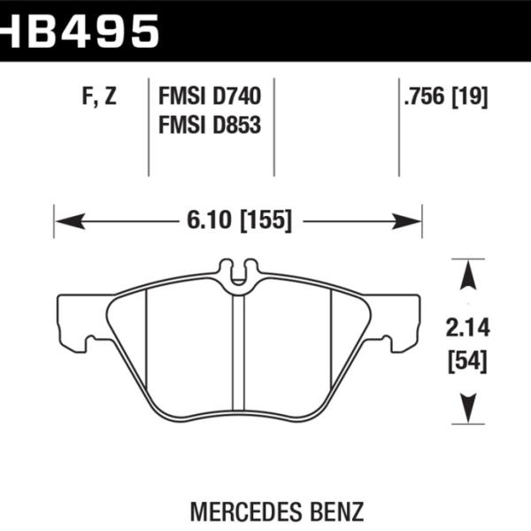 Hawk Performance HB495Z.756