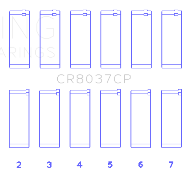 King Engine Bearings CR8037CP0.75
