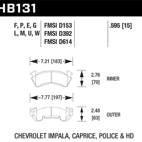 Hawk Performance HB131W.595