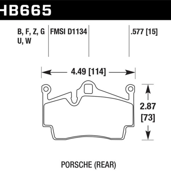 Hawk Performance HB665Z.577