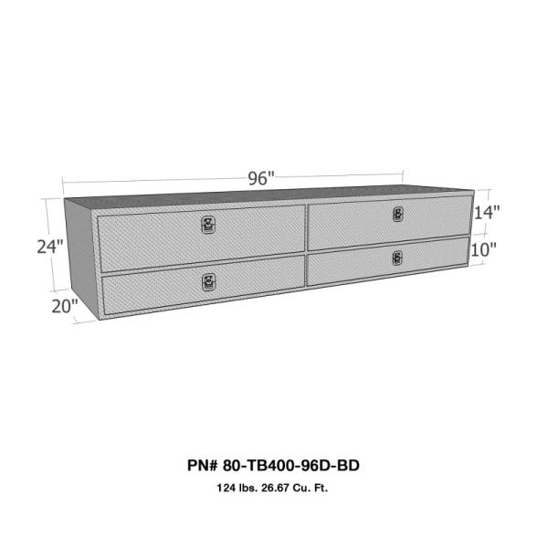 Westin 80-TB400-96D-BD