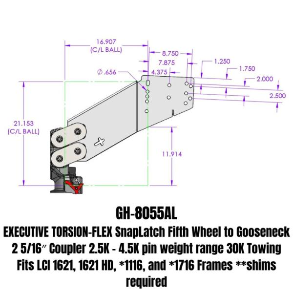 GEN-Y Hitch GH-8055AL