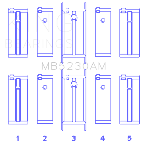 King Engine Bearings MB5230AM0.5