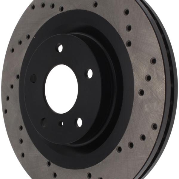 ST Drilled Sport Brake Rotors Stoptech 128.42080R