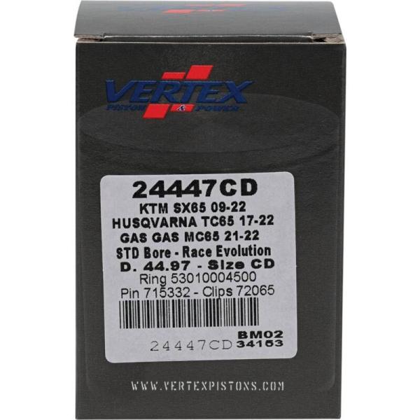 Vertex Pistons 24447CD