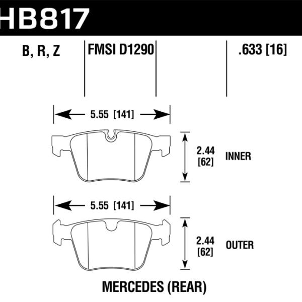 Hawk Performance HB817Z.633