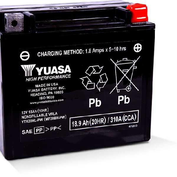 Yuasa Battery YUAM720BH-PW