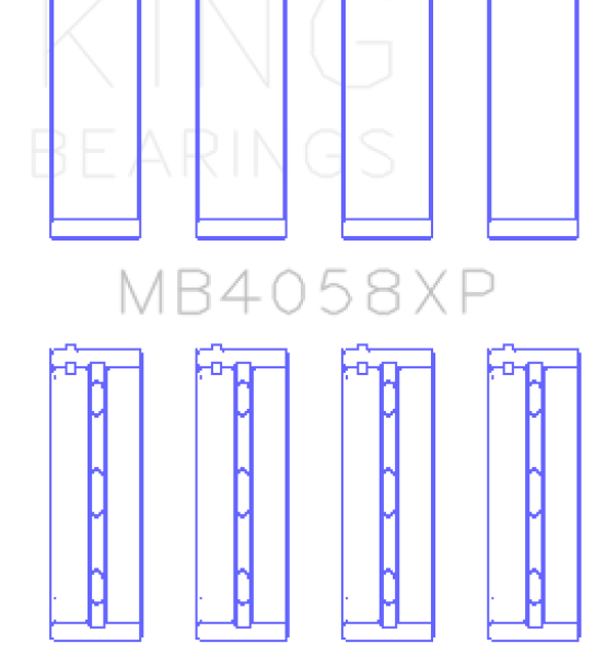King Engine Bearings MB4058XP.026