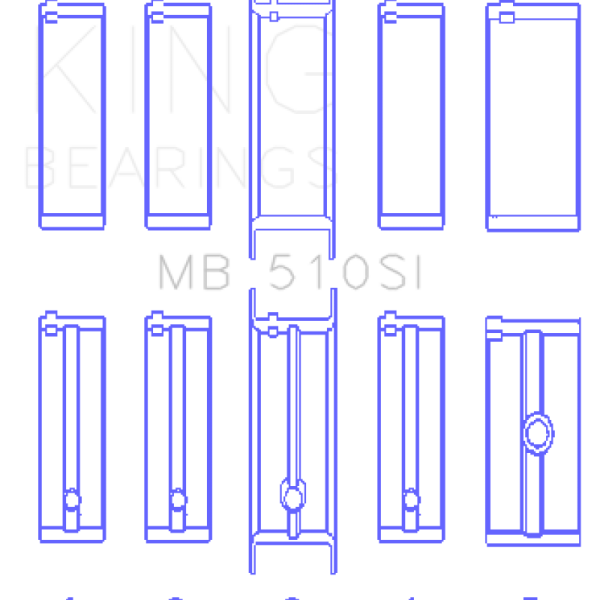 King Engine Bearings MB510SI