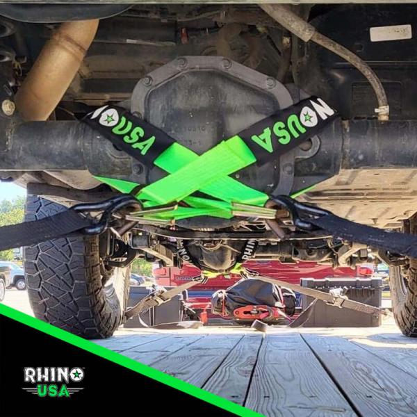 RSA Tie Down Kits Rhino USA RNO-AXLESTRAPS
