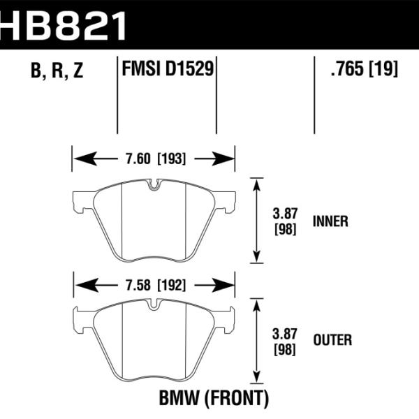 Hawk Performance HB821Z.756