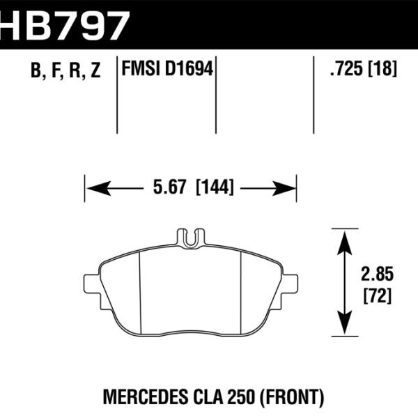 Hawk Performance HB797Z.725
