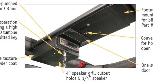 TFY Overhead Consoles Tuffy Products 142-01