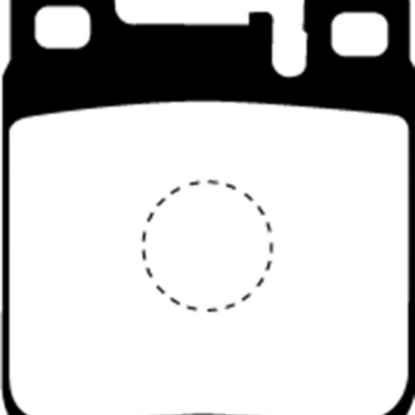 EBC Greenstuff Brake Pad Sets EBC DP2887