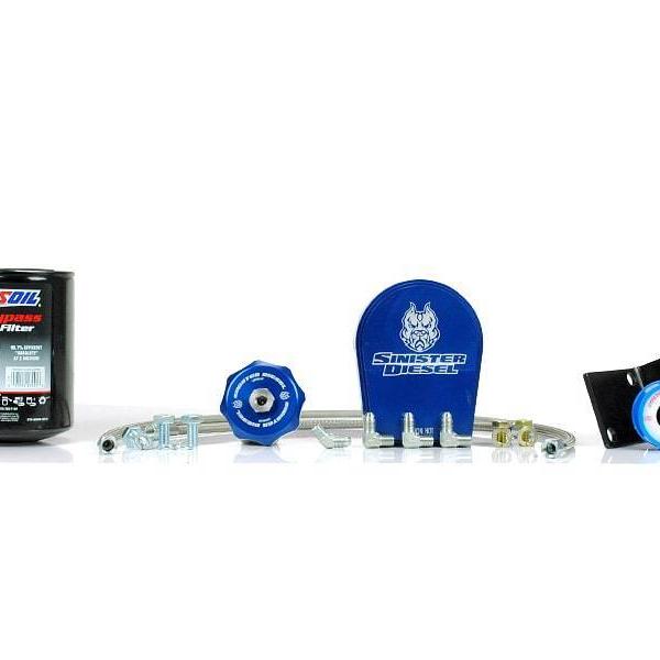 SIN External Oil Filter System Sinister Diesel SD-EOF-6.7C-13