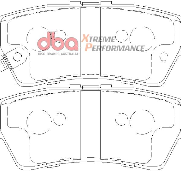 DBA XP Performance Brake Pads DBA DB1919XP