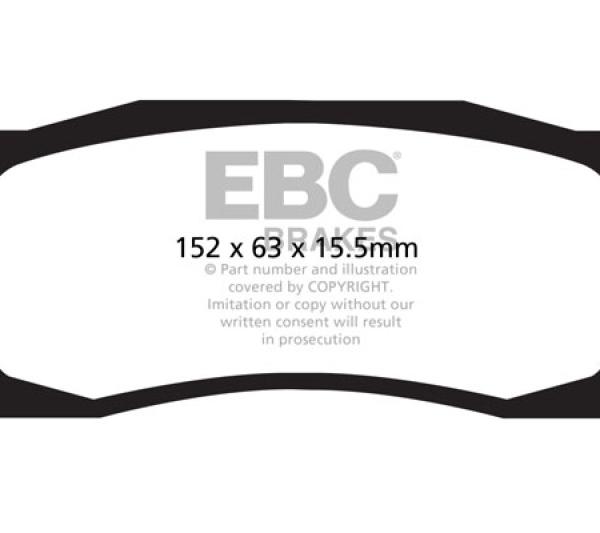 EBC Yellowstuff Brake Pad Sets EBC DP42111R