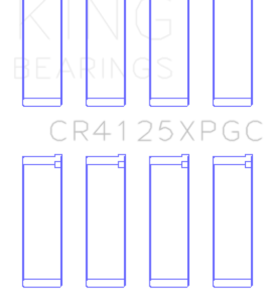 King Engine Bearings CR4125XPGCSTDX