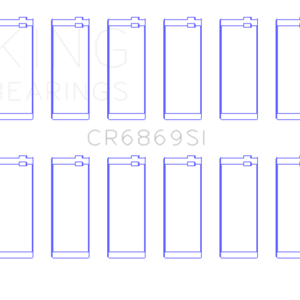KING Rod Bearings King Engine Bearings CR6869SI020