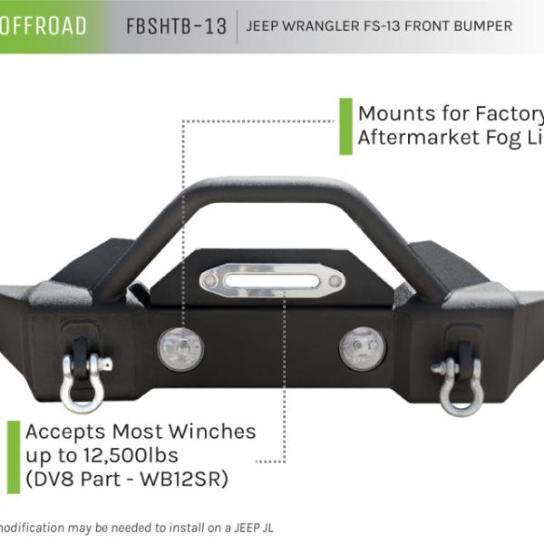 DV8 Offroad FBSHTB-13