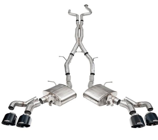 COR Cat-Back + X-Pipe Sport CORSA Performance 21320BLK