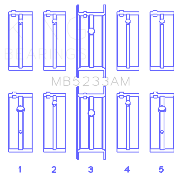 King Engine Bearings MB5233AM0.25