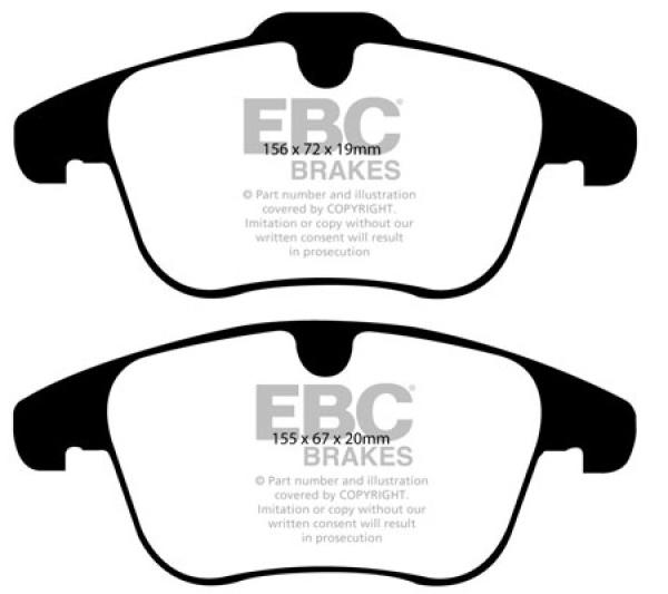 EBC Yellowstuff Brake Pad Sets EBC DP41932R