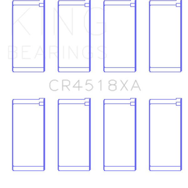KING Connecting Rod Bearings King Engine Bearings CR4518XA0.25